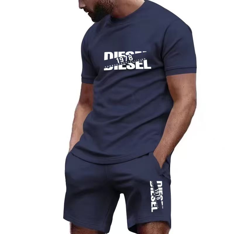 Men'S Accessories Pouch - 2026 nieuwe zomer heren T-shirt+shorts set,