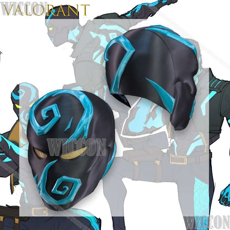 Men'S Accessories For Christmas - Anime VALORANT Cosplay veto Maskers Replica