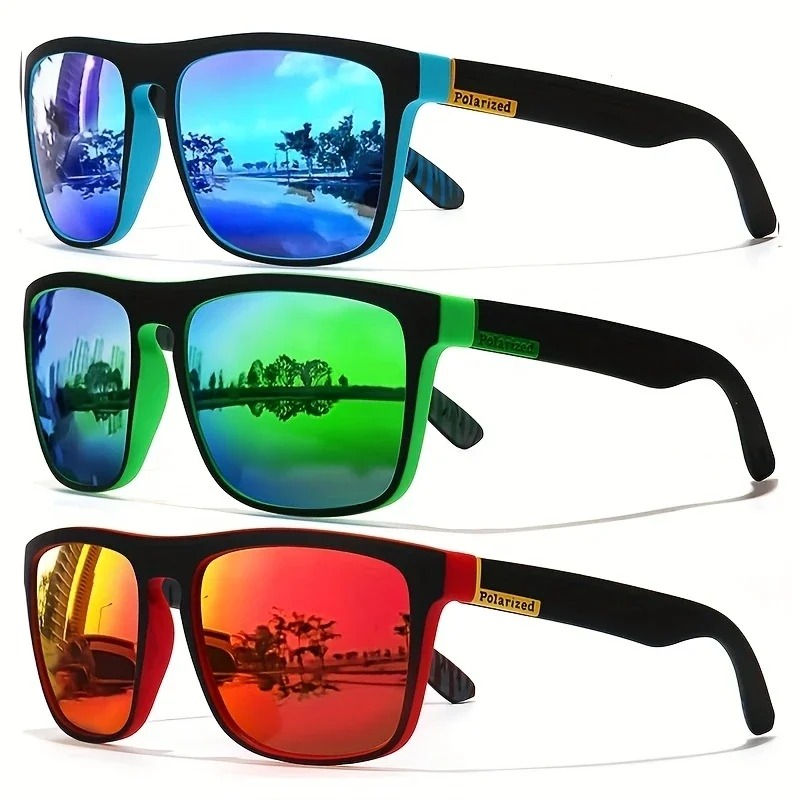 Sunglasses Polarized Men - Mode Vintage Vierkante Gepolariseerde Zonnebril Mannen