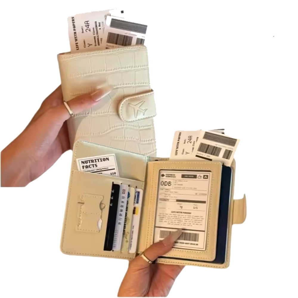 Men'S Accessories Case - PU lederen paspoorthoes voor heren en