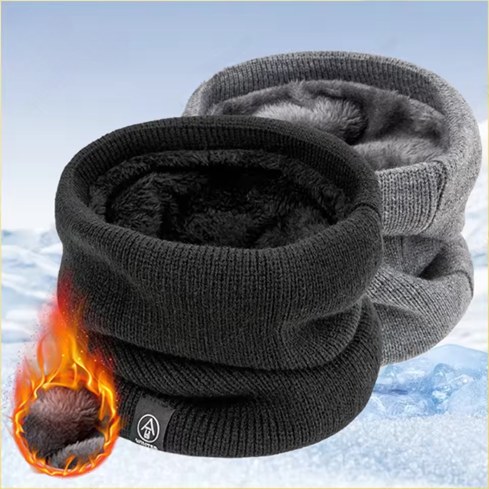 Men'S Accessories For Christmas - Winter nekwarmer sjaal met fleece gevoerde