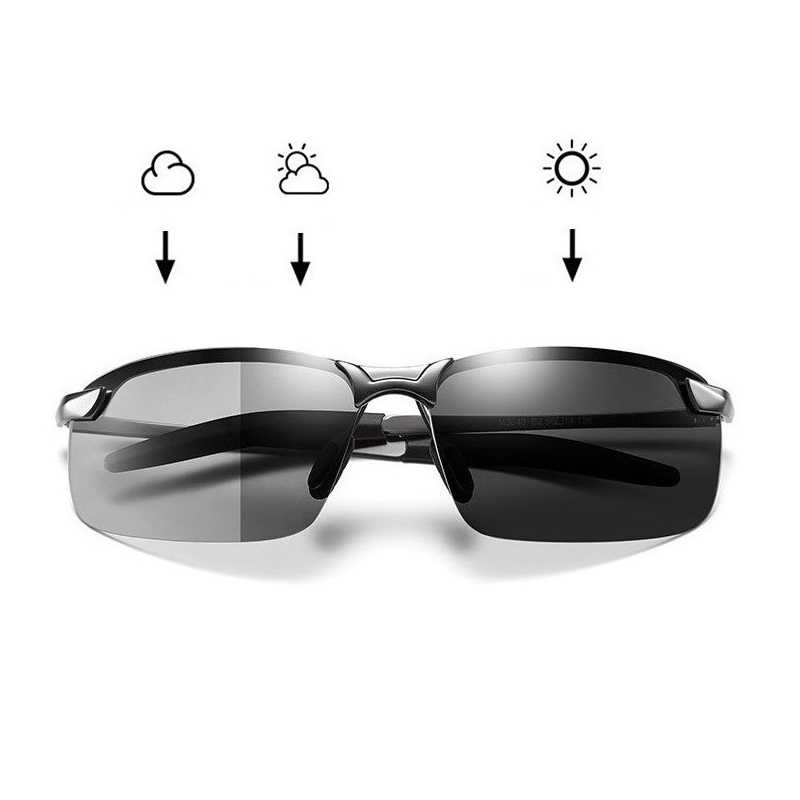 Sunglasses Polarized Men - Klassieke meekleurende zonnebril Heren Gepolariseerde rijbril