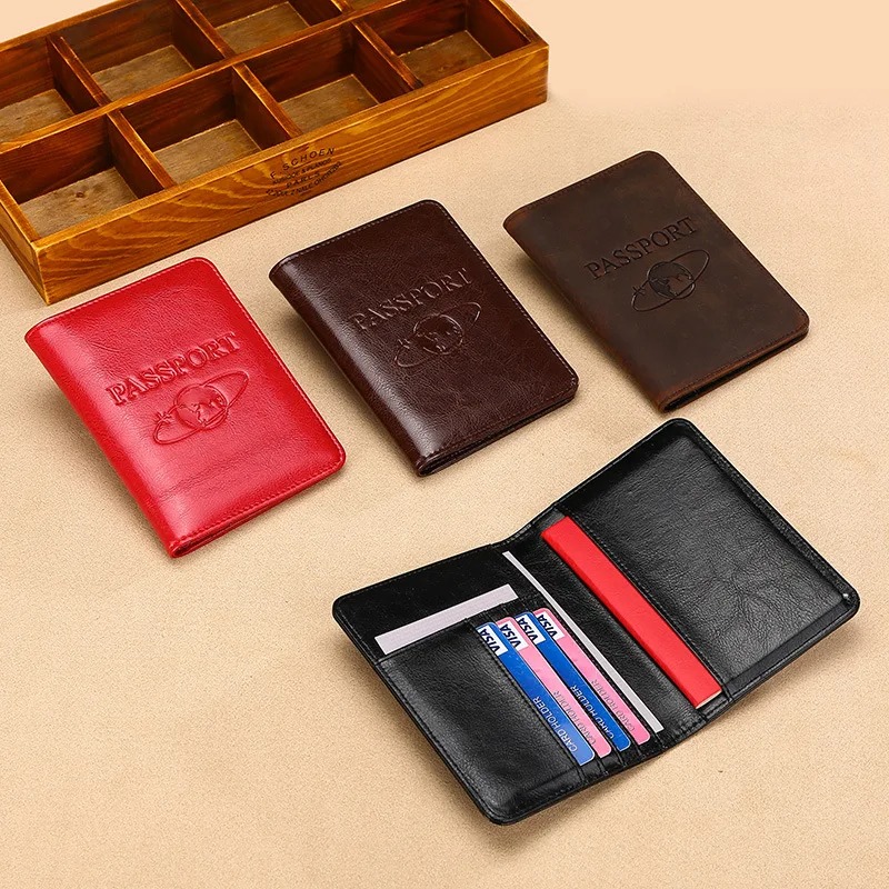 Unisex lederen paspoorthoes RF - Men'S Accessories Case recensie en prijs