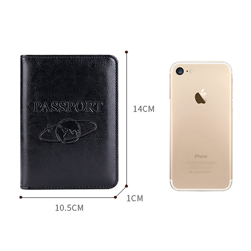 Unisex lederen paspoorthoes RF - Men'S Accessories Case recensie en prijs