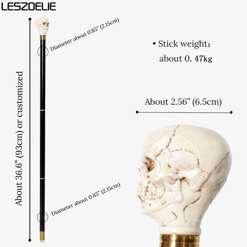93cm schedelvormige zwarte Dui - Men Accessories Tips recensie en prijs