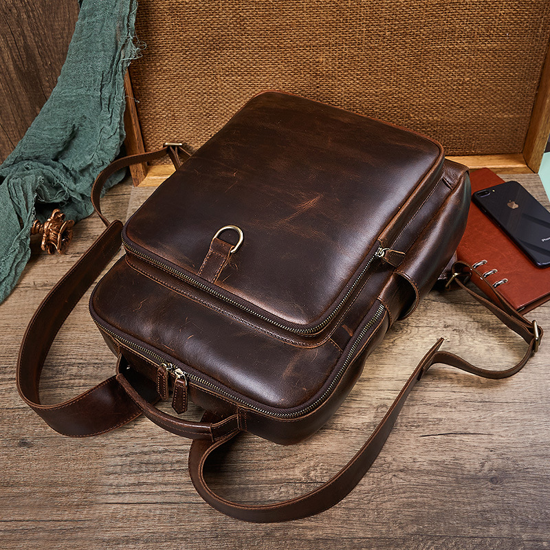 Leren laptoptas voor heren van - Men'S Accessories Backpack recensie en prijs