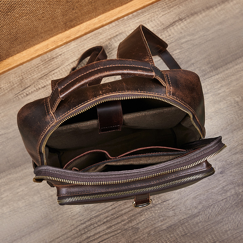 Leren laptoptas voor heren van - Men'S Accessories Backpack recensie en prijs