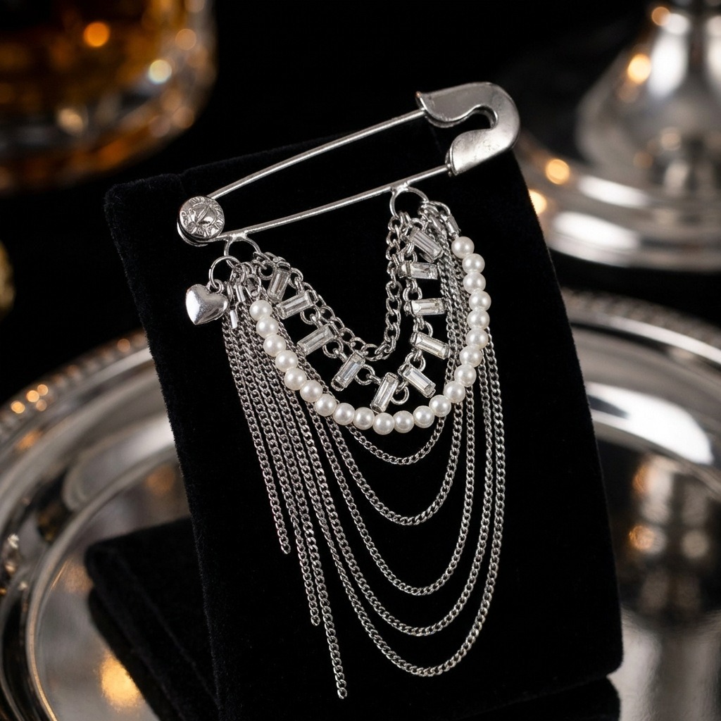 Betaalbare luxe broche met blo - Men'S Accessories Affordable recensie en prijs