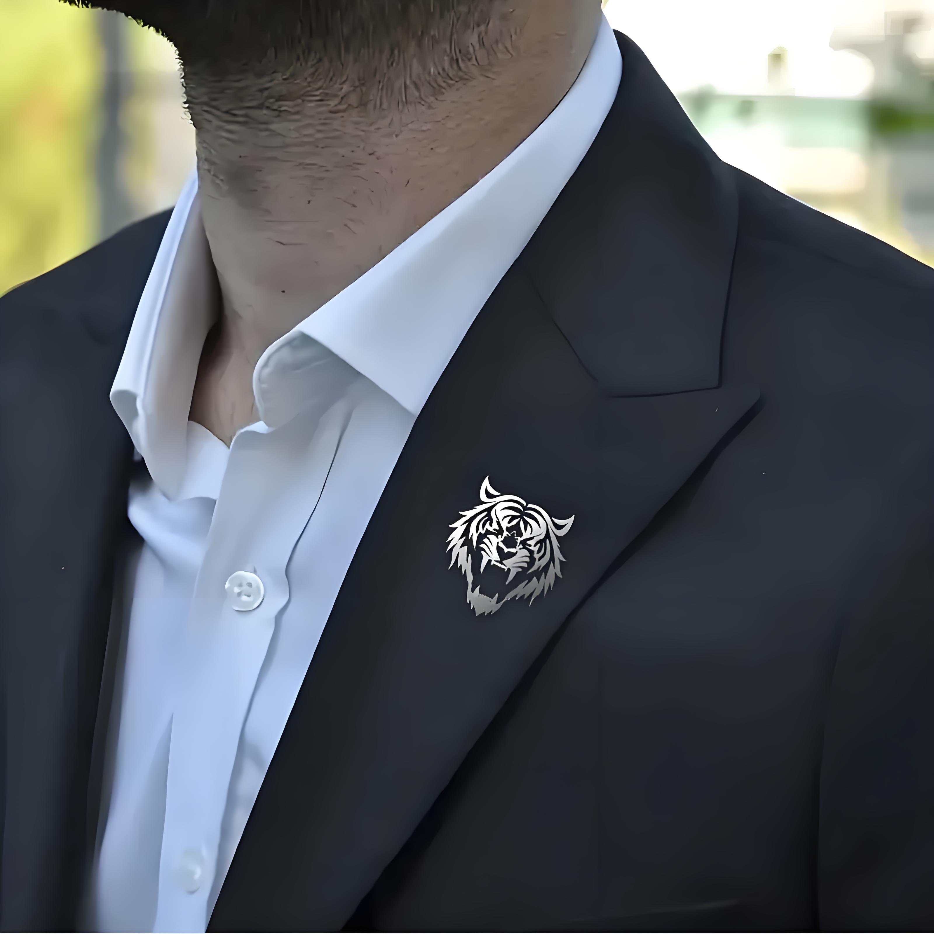 Heren roestvrijstalen tijgerko - Men Accessories To Wear recensie en prijs