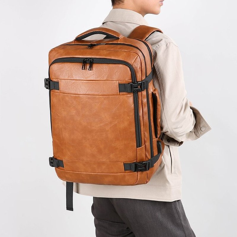 2027 NIEUWE Mannen Rugzak PU L - Men'S Accessories Backpack recensie en prijs