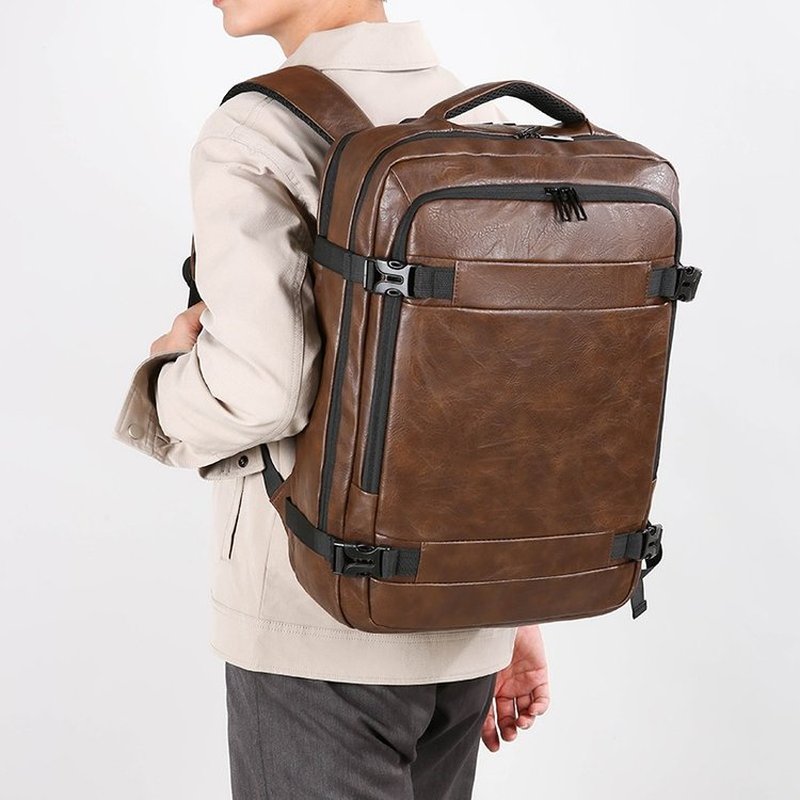 2027 NIEUWE Mannen Rugzak PU L - Men'S Accessories Backpack recensie en prijs