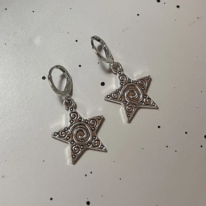 Vintage Goth Zilver Kleur Spir - Men Accessories Aesthetic recensie en prijs
