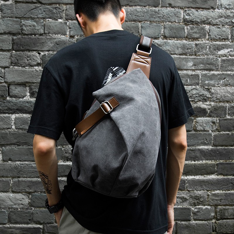 MTE ELAN Retro canvas slingbag - Men'S Accessories Backpack recensie en prijs
