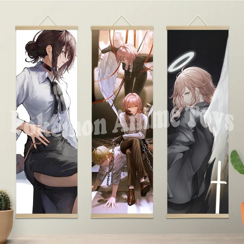 Chainsaw Man Anime Poster Wood - Men'S Accessories Rack recensie en prijs