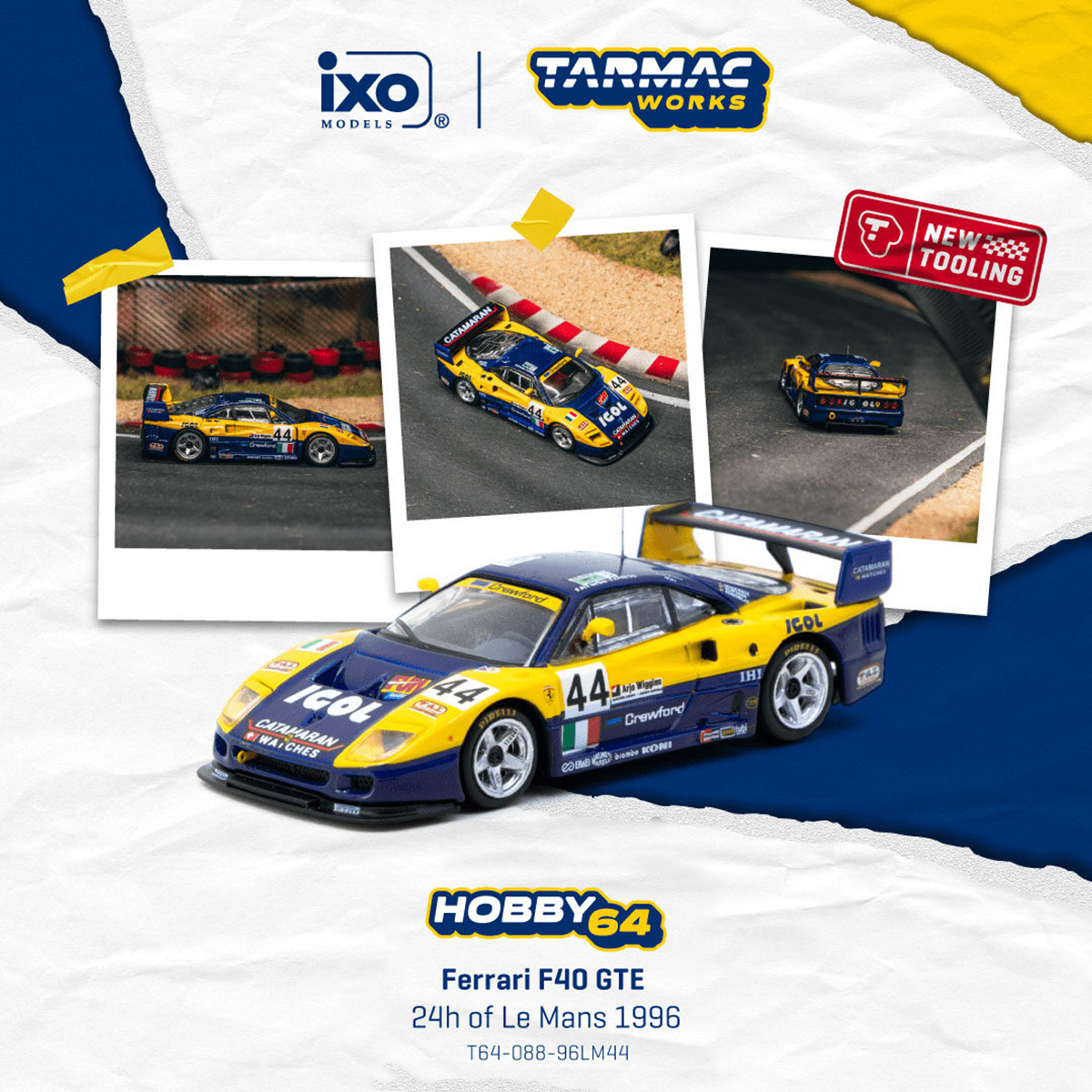 Op voorraad TW 1:64 Ferrari F4 - Men Accessories Collection recensie en prijs