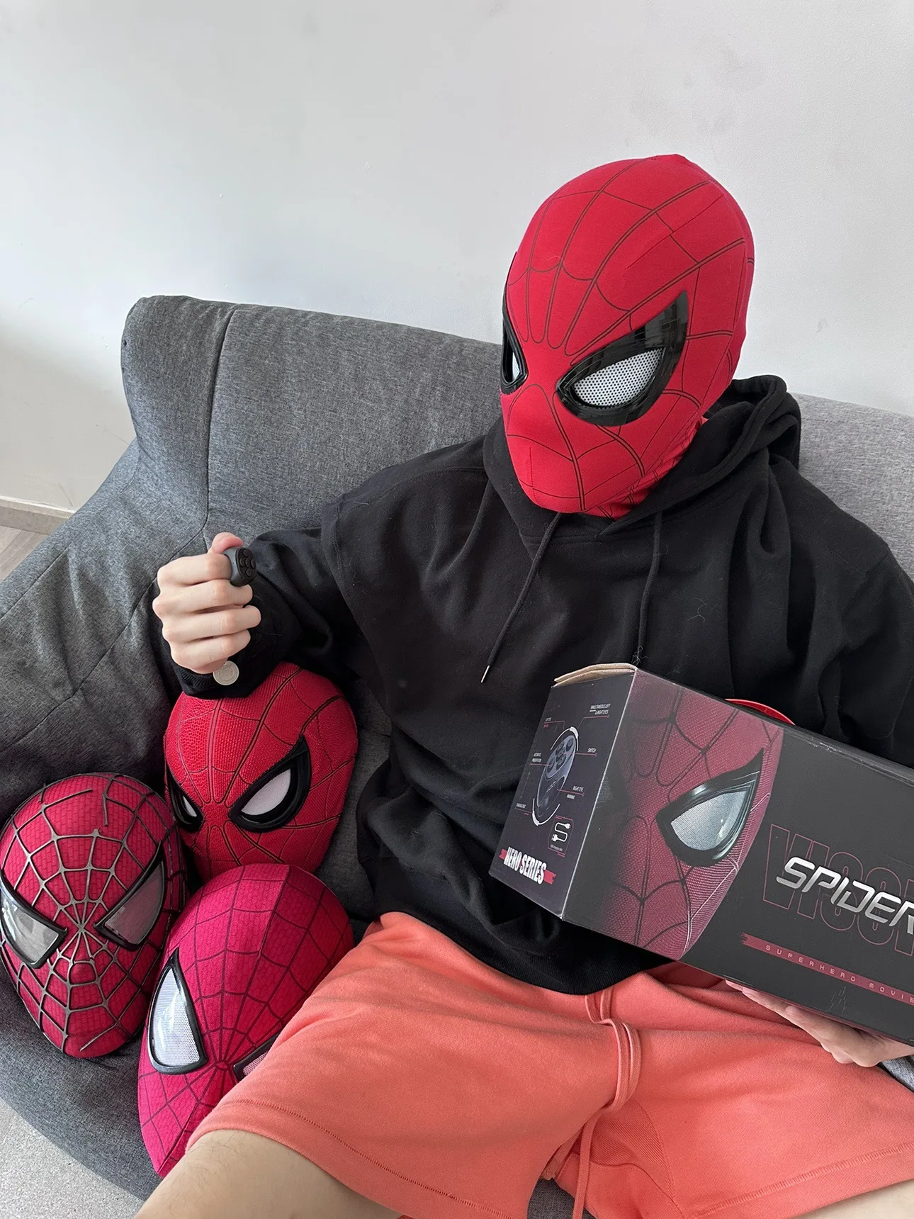 1:1 Spider-Man Helmmasker met  - Men Accessories Collection recensie en prijs