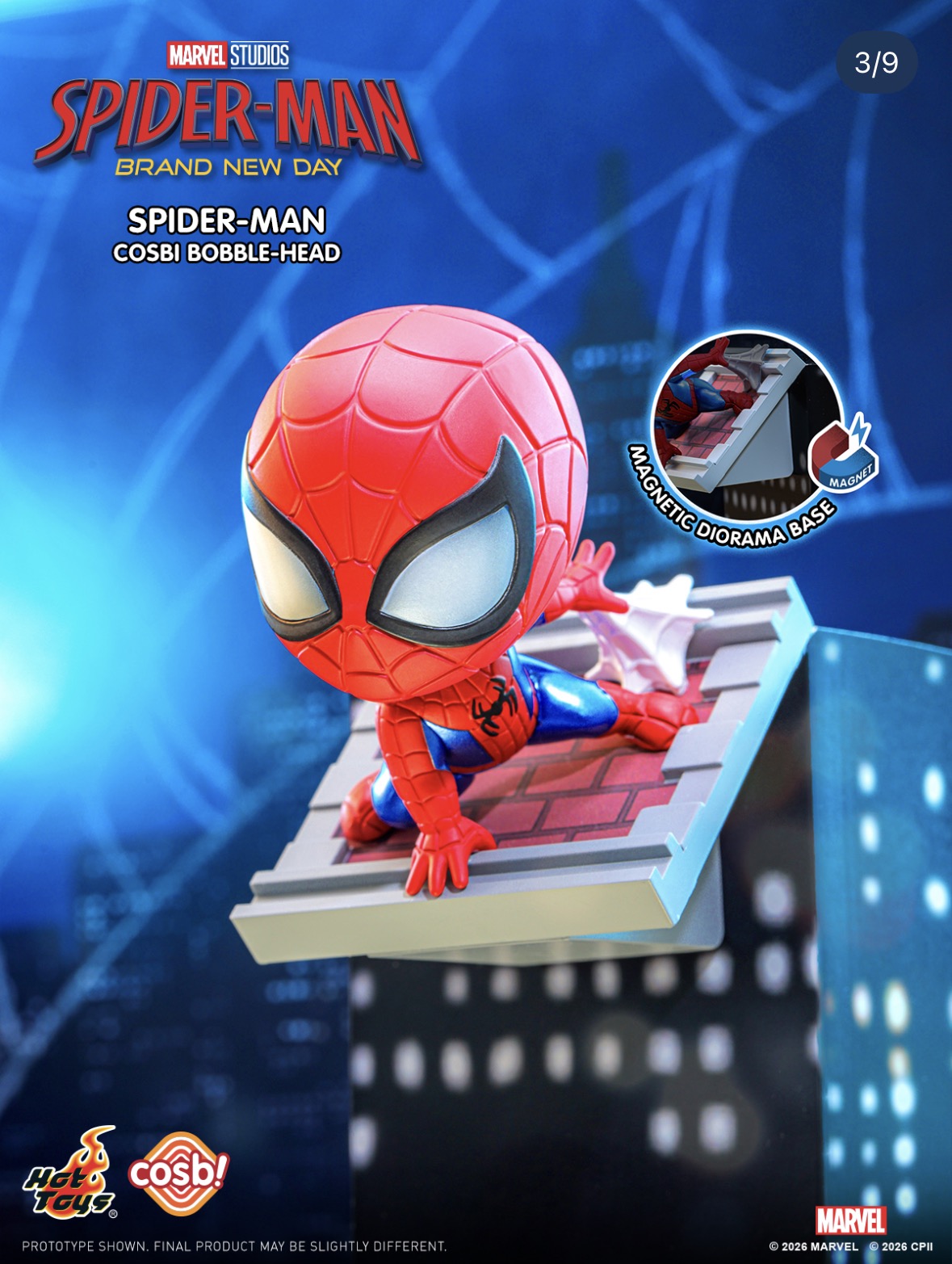 Originele Hot Toys Marvel Spid - Men Accessories Collection recensie en prijs